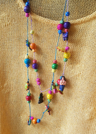 guatemalan chrm necklaces